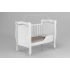 Berço Vira Mini Cama Alvin  J & A Móveis - Cor Branco