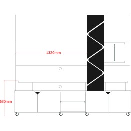 HOME CROSS COR NOCE/OFF WHITE